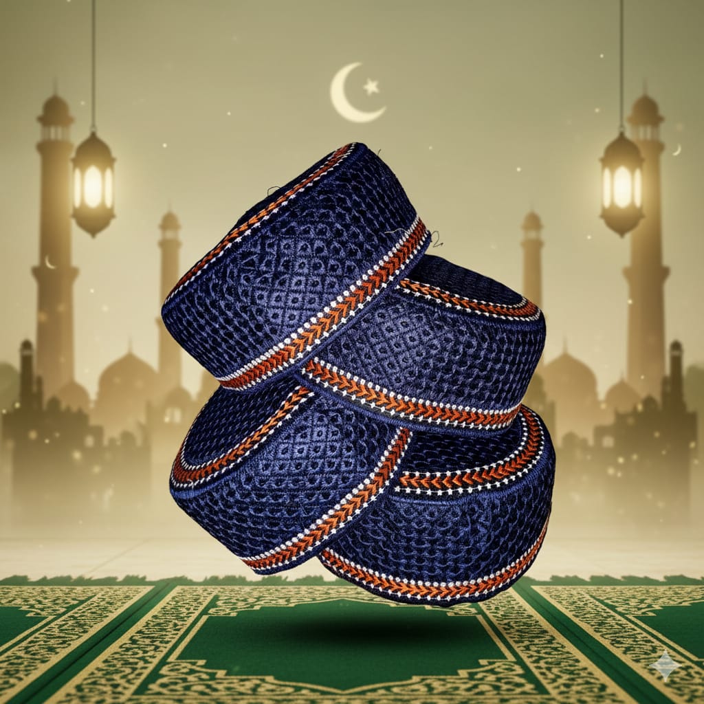 Premium Quality میٹھڑی Special Prayer Caps / Free Home Delivery / Cash on Delivery / AL-Asar Traders